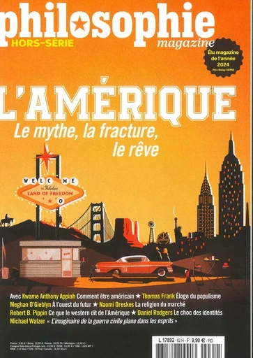 Philosophie Magazine HS N°62 : L'Amérique - Juillet 2024 -  - PHILOSOPHIE MAG