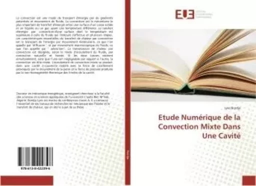 Etude Numérique de la Convection Mixte Dans Une Cavité - Lyes Bordja - UNIV EUROPEENNE