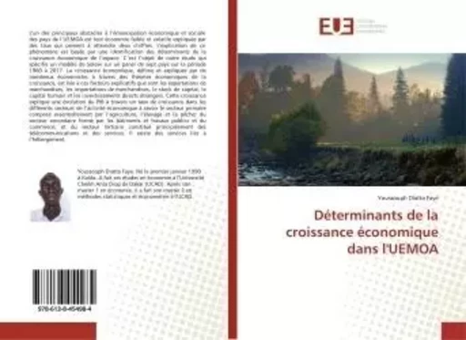 Déterminants de la croissance économique dans l'UEMOA - Youssouph Diatta Faye - UNIV EUROPEENNE