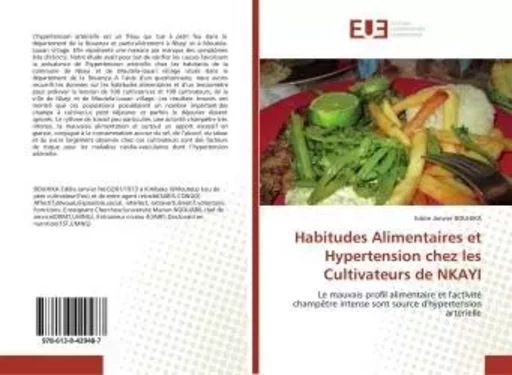 Habitudes Alimentaires et Hypertension chez les Cultivateurs de NKAYI - Eddie BOUHIKA - UNIV EUROPEENNE