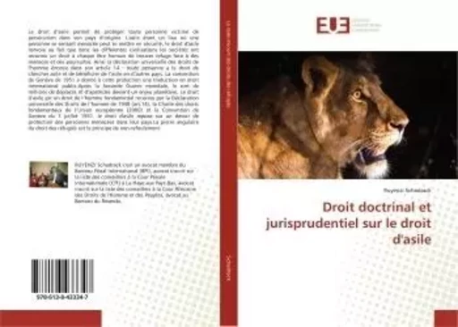 Droit doctrinal et jurisprudentiel sur le droit d'asile - Ruyenzi Schadrack - UNIV EUROPEENNE