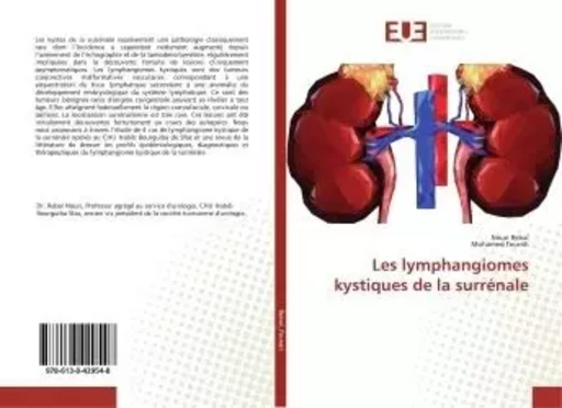 Les lymphangiomes kystiques de la surrenale -  Rebai - UNIV EUROPEENNE