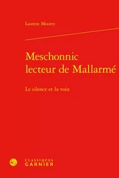 Meschonnic lecteur de Mallarmé