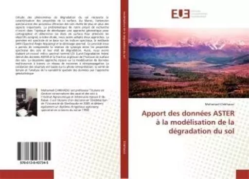 Apport des donnees ASTER a la modelisation de la degradation du sol -  Chikhaoui - UNIV EUROPEENNE