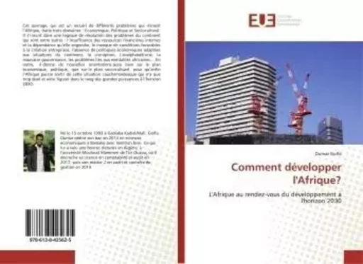 Comment développer l'Afrique? - Oumar Golfa - UNIV EUROPEENNE