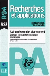 Recherche et applications no 75