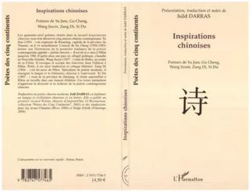 Inspirations chinoises -  - Editions L'Harmattan