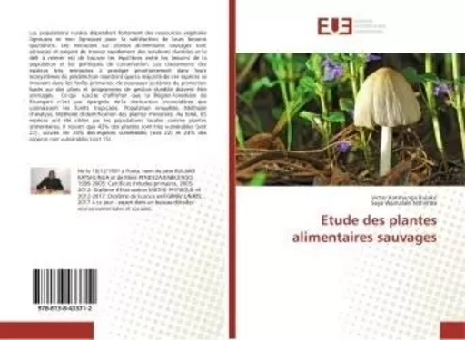 Etude des plantes alimentaires sauvages - Victor Bulako - UNIV EUROPEENNE