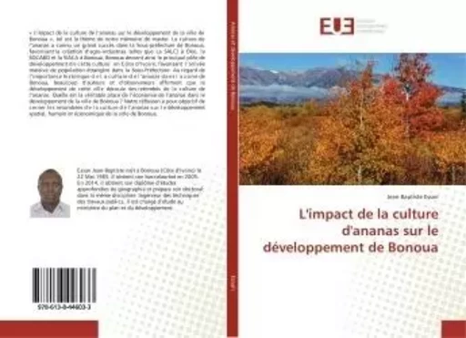 L'impact de la culture d'ananas sur le développement de Bonoua - Jean-Baptiste Essan - UNIV EUROPEENNE