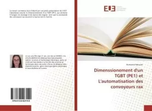 Dimenssionement d'un TGBT (PE1) et L'automatisation des convoyeurs rax -  Halouani - UNIV EUROPEENNE