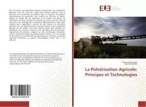 La Pulvérisation Agricole: Principes et Technologies - Khaoula Abrougui - UNIV EUROPEENNE