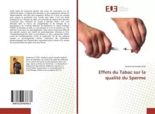 Effets du Tabac sur la qualite du Sperme -  Kissowo - UNIV EUROPEENNE