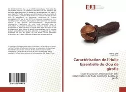 Caracterisation de l'Huile Essentielle du clou de girofle