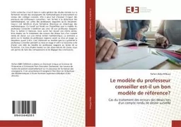 Le modèle du professeur conseiller est-il un bon modèle de référence?