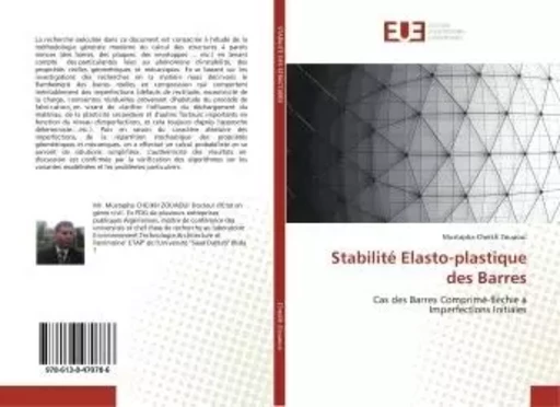 Stabilité Elasto-plastique des Barres - Mustapha Zouaoui - UNIV EUROPEENNE