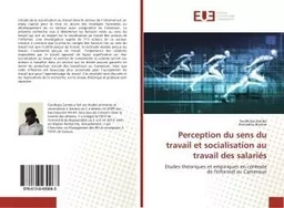 Perception du sens du travail et socialisation au travail des salaries