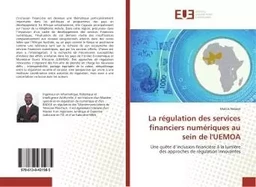 La regulation des services financiers numeriques au sein de l'UEMOA