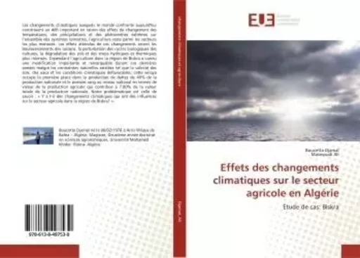 Effets des changements climatiques sur le secteur agricole en Algérie - Boucetta Djamal - UNIV EUROPEENNE