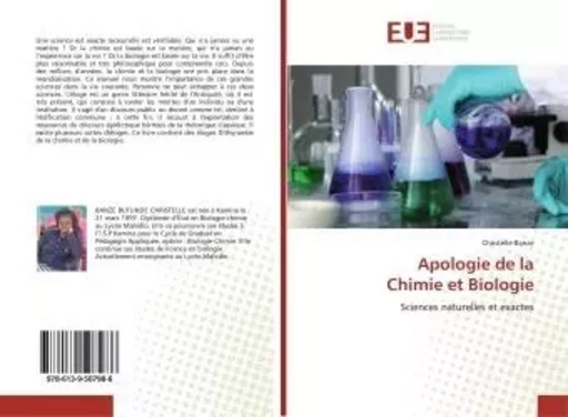 Apologie de la Chimie et Biologie - Christelle Banze - UNIV EUROPEENNE