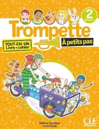 Trompette à petits pas 2 élève + exercices niveau A1.1