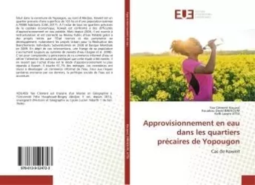 Approvisionnement en eau dans les quartiers précaires de Yopougon - Yao Clément Kouassi - UNIV EUROPEENNE