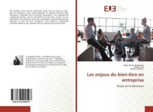 Les enjeux du bien-être en entreprise - Dylan Ramej Kassamaly - UNIV EUROPEENNE