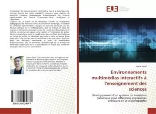 Environnements multimédias interactifs à l'enseignement des sciences -  - UNIV EUROPEENNE