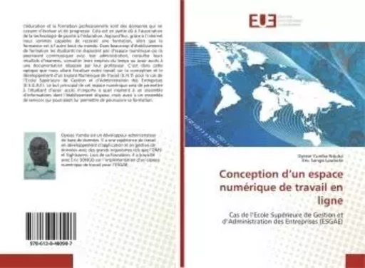 Conception d'un espace numérique de travail en ligne - Dyesse Nduba - UNIV EUROPEENNE