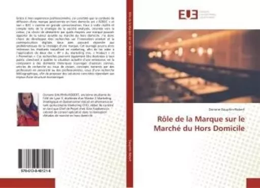 Rôle de la Marque sur le Marché du Hors Domicile - Doriane Dauphin-Robert - UNIV EUROPEENNE