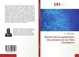 Biodiversité et exploitation des poissons du lac Toho (Sud-Bénin)