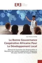 La Bonne Gouvernance Coopérative Africaine Pour Le Développement Local