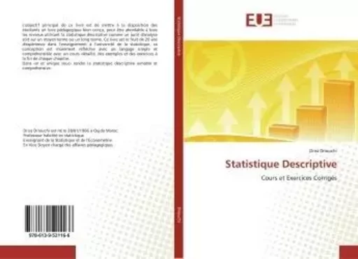 Statistique Descriptive -  - UNIV EUROPEENNE