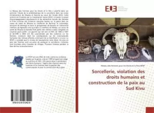 Sorcellerie, violation des droits humains et construction de la paix au Sud Kivu - Réseau FEMMES - UNIV EUROPEENNE