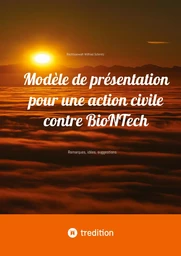 Modèle de présentation pour une action civile contre BioNTech