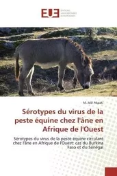 Sérotypes du virus de la peste équine chez l'âne en Afrique de l'Ouest