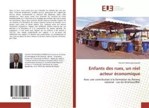 Enfants des rues, un réel acteur économique - Yannick Kyomb - UNIV EUROPEENNE