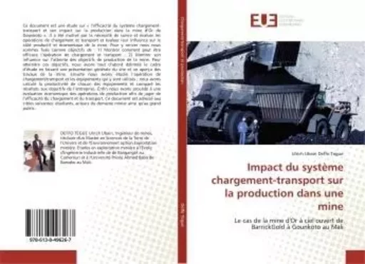 Impact du système chargement-transport sur la production dans une mine - Ulrich Ubain Deffo Tegue - UNIV EUROPEENNE