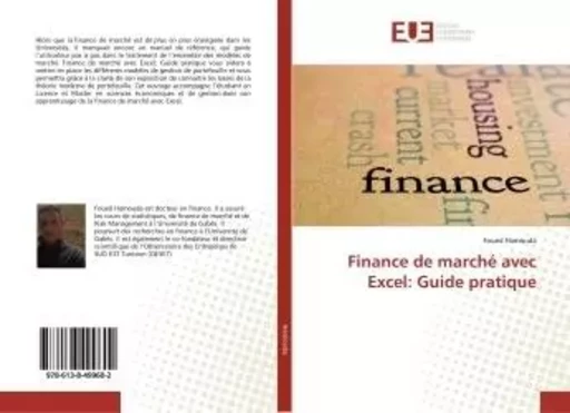 Finance de marché avec Excel: Guide pratique - Foued Hamouda - UNIV EUROPEENNE