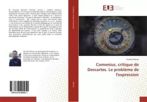 Comenius, critique de Descartes. Le problème de l'expression - Nicolas Dittmar - UNIV EUROPEENNE