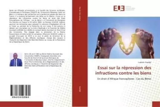 Essai sur la rEpression des infractions contre les biens - Gilles SEIGNEURIN - UNIV EUROPEENNE