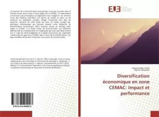 Diversification économique en zone CEMAC: Impact et performance - Hamed Salim Yazid - UNIV EUROPEENNE