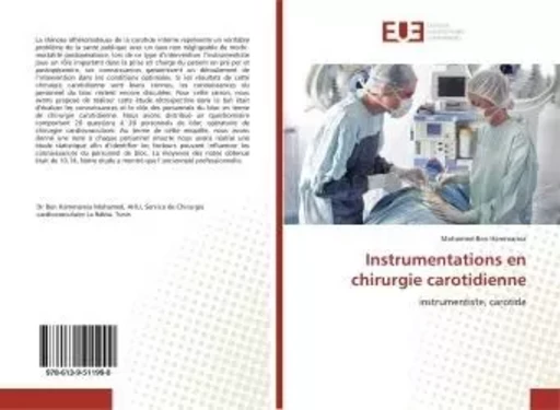 Instrumentations en chirurgie carotidienne - Mohamed Ben Hammamia - UNIV EUROPEENNE