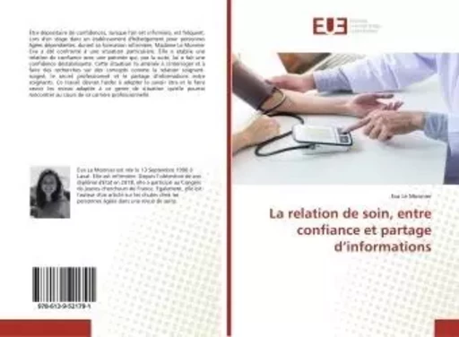 La relation de soin, entre confiance et partage d'informations - Eva MONNIER - UNIV EUROPEENNE