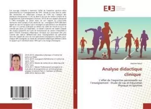 Analyse didactique clinique -  - UNIV EUROPEENNE