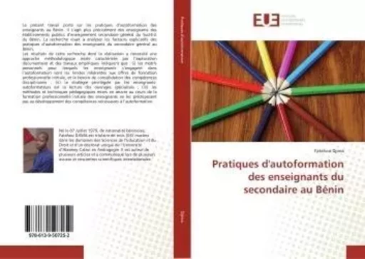 Pratiques d'autoformation des enseignants du secondaire au Bénin - Fatahou DJIMA - UNIV EUROPEENNE