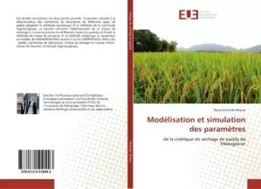 Modélisation et simulation des paramètres - Dona Victorien Bruno - UNIV EUROPEENNE