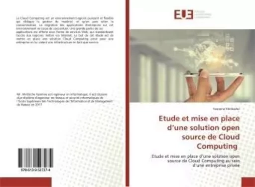 Etude et mise en place d'une solution open source de Cloud Computing - Yasmine KHRIBICHE - UNIV EUROPEENNE