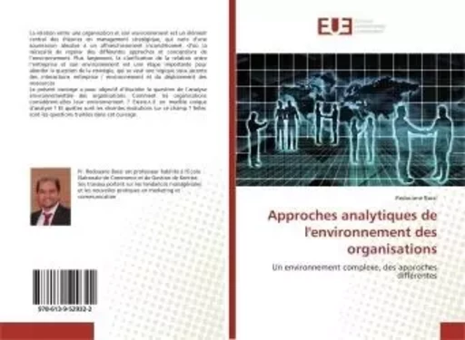 Approches analytiques de l'environnement des organisations - Redouane BARZI - UNIV EUROPEENNE