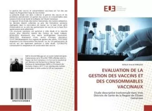 EVALUATION DE LA GESTION DES VACCINS ET DES CONSOMMABLES VACCINAUX - Nadjet-Amina KHELIFI - UNIV EUROPEENNE