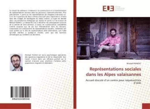 Représentations sociales dans les Alpes valaisannes - Mickaël POINTET - UNIV EUROPEENNE